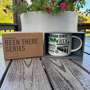Starbucks Been There Series Michigan State University Mug 14oz – New, Go Green!